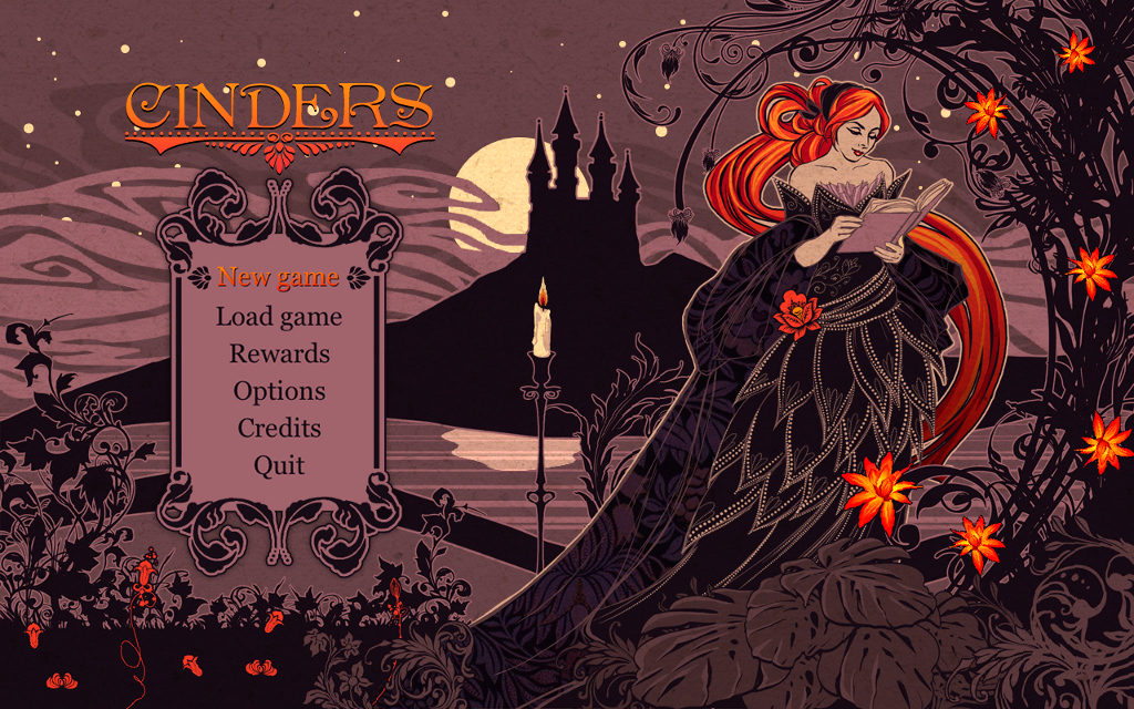 Cinders menu