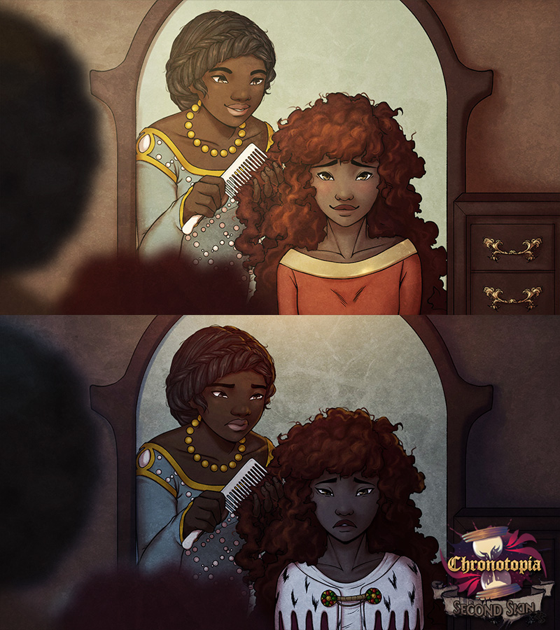I think this CG by Mae and Adirosa perfectly illustrates the different steps in their relationship.