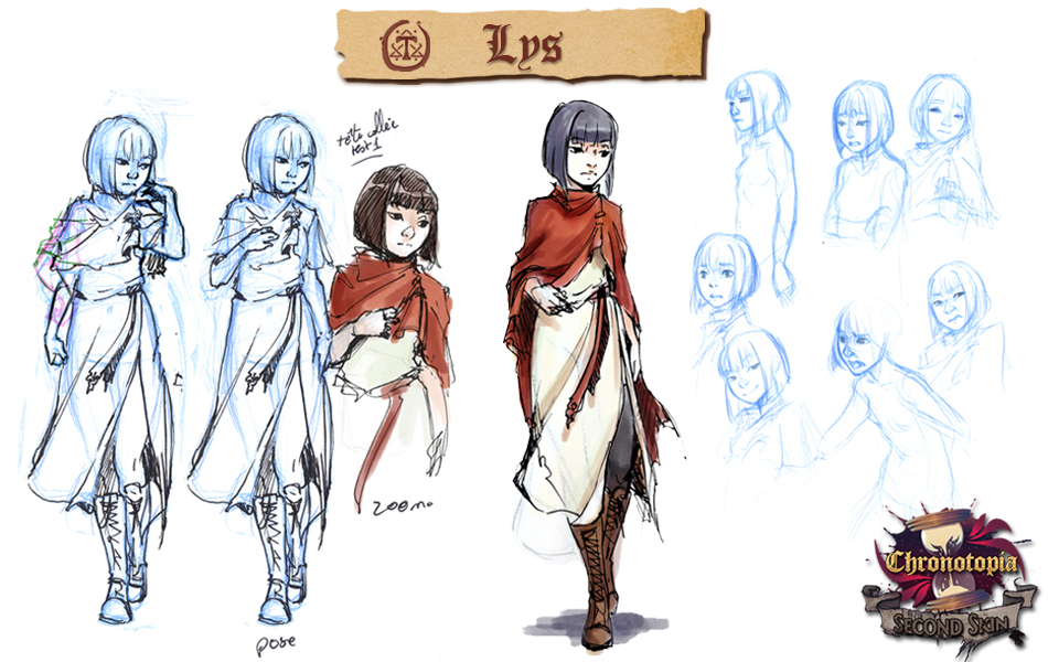 Lys's concept art, by Anako. She's actually meant to be Little Red Riding Hood~